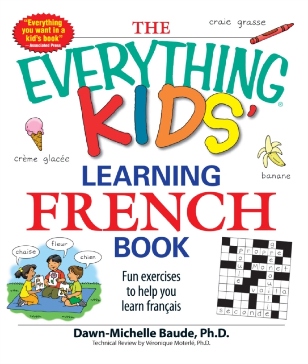 Kniha Everything Kids' Learning French Book