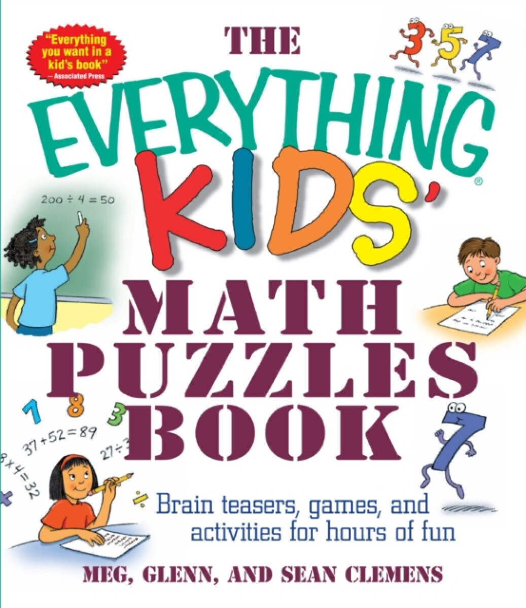 Kniha Everything Kids' Math Puzzles Book