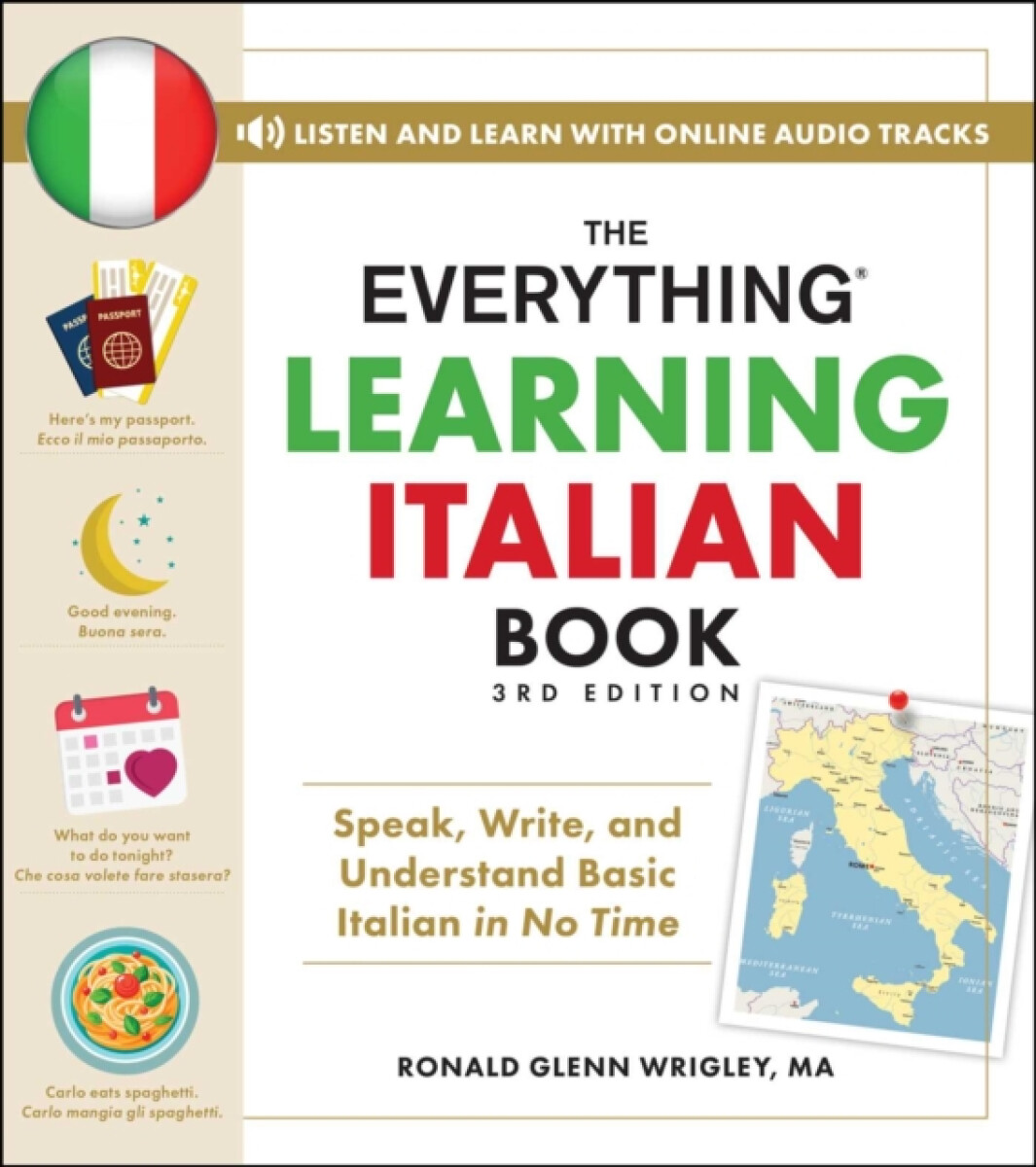 Kniha Everything Learning Italian Book, 3rd Edition