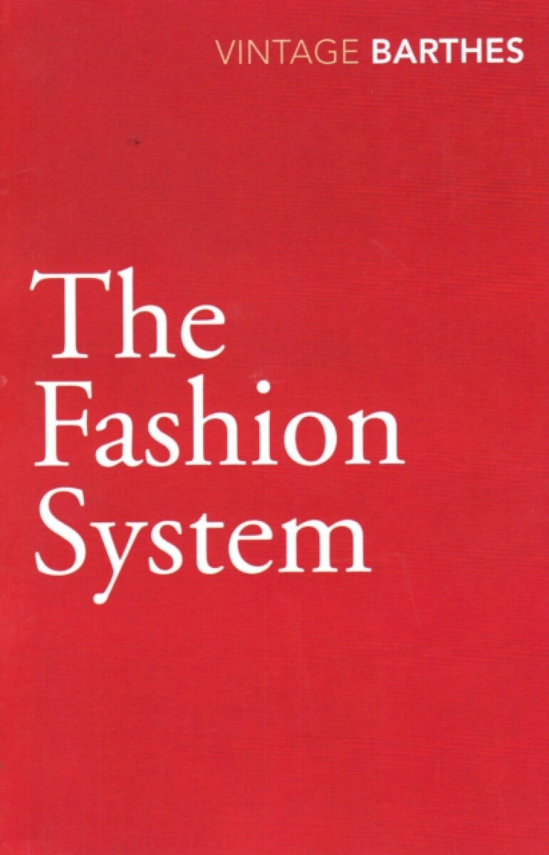 Kniha The Fashion System