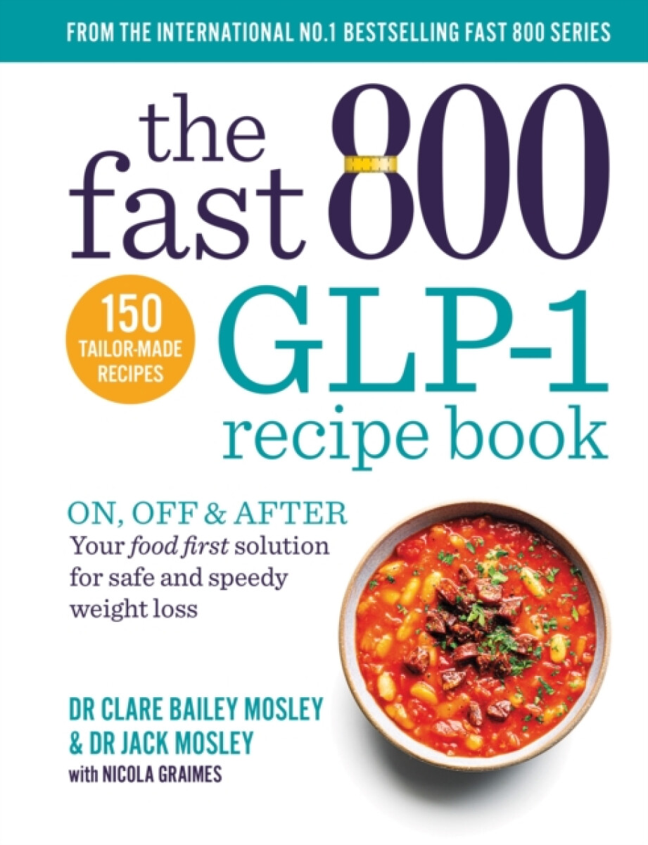 Kniha The Fast 800 GLP-1 Recipe Book
