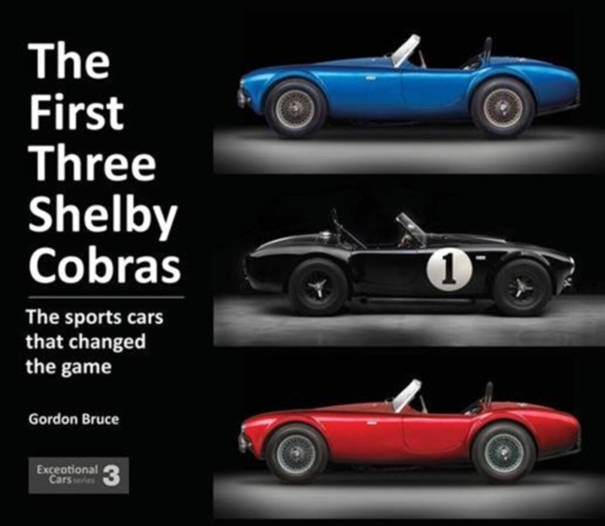 Kniha First Three Shelby Cobras