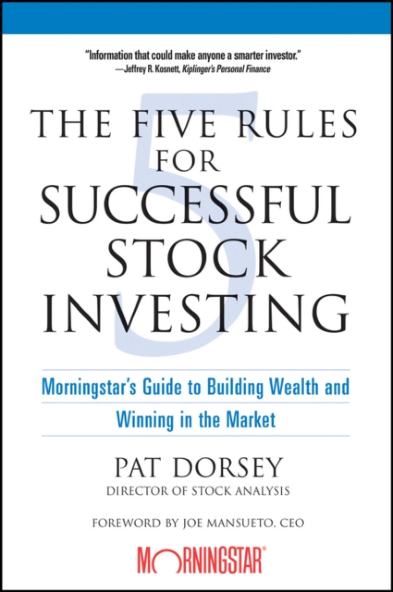 Kniha Five Rules for Successful Stock Investing