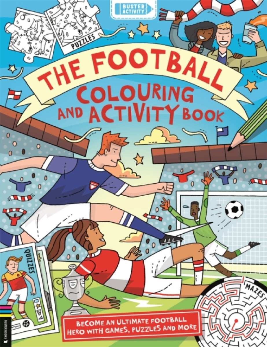 Kniha The Football Colouring and Activity Book