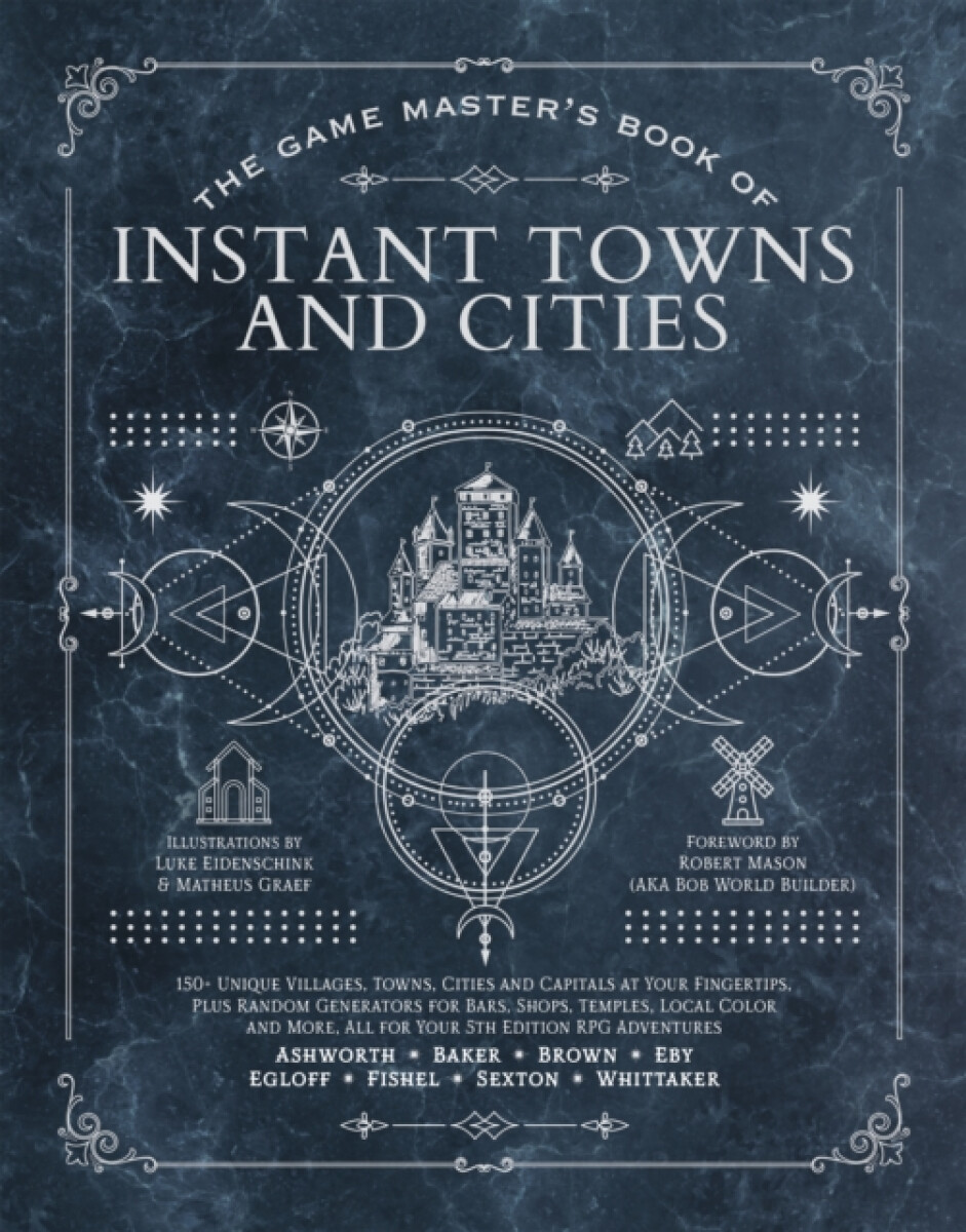 Kniha Game Master's Book of Instant Towns and Cities