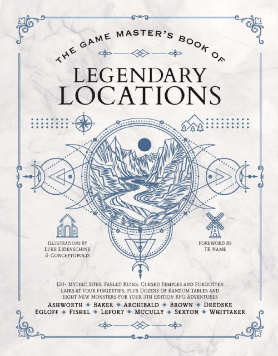 Kniha Game Master's Book of Legendary Locations