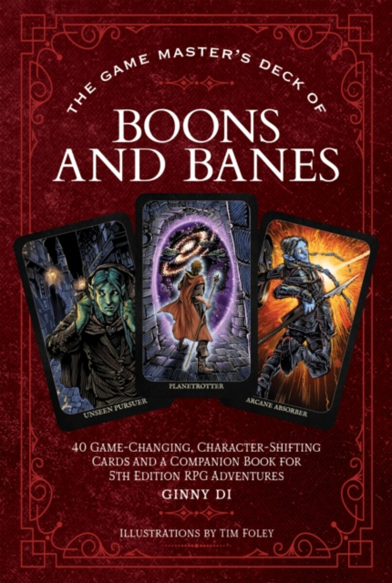 Kniha Game Master's Deck of Boons and Banes