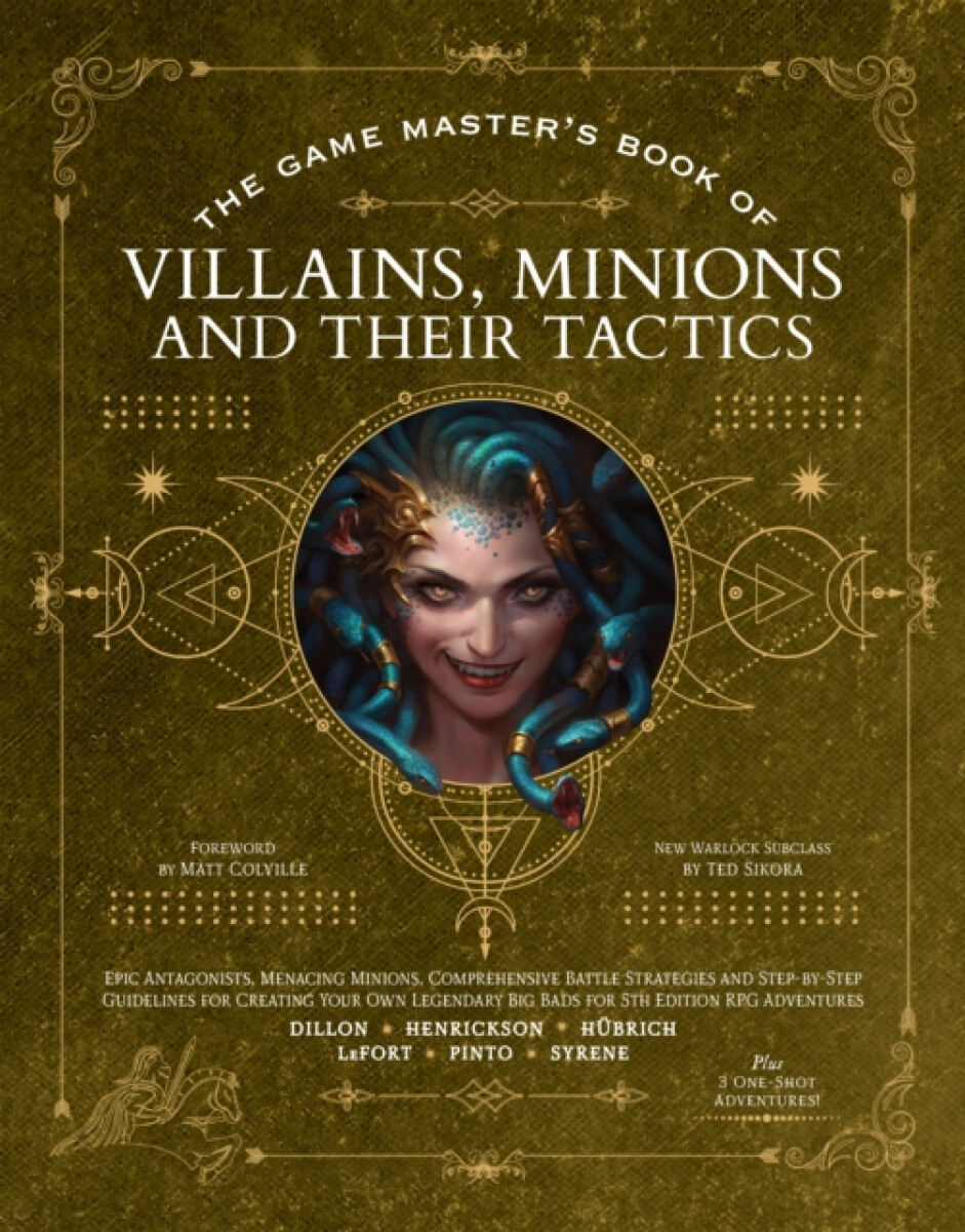 Kniha Game Master’s Book of Villains, Minions and Their Tactics