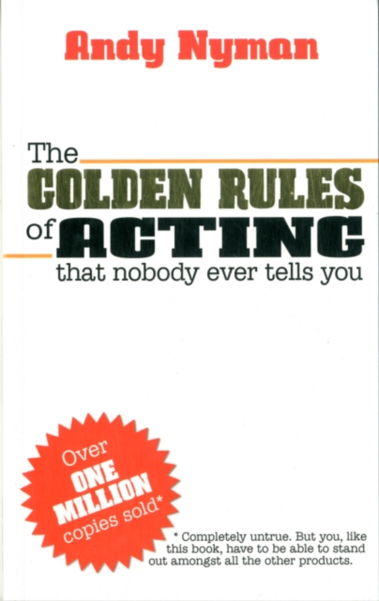 Kniha Golden Rules of Acting