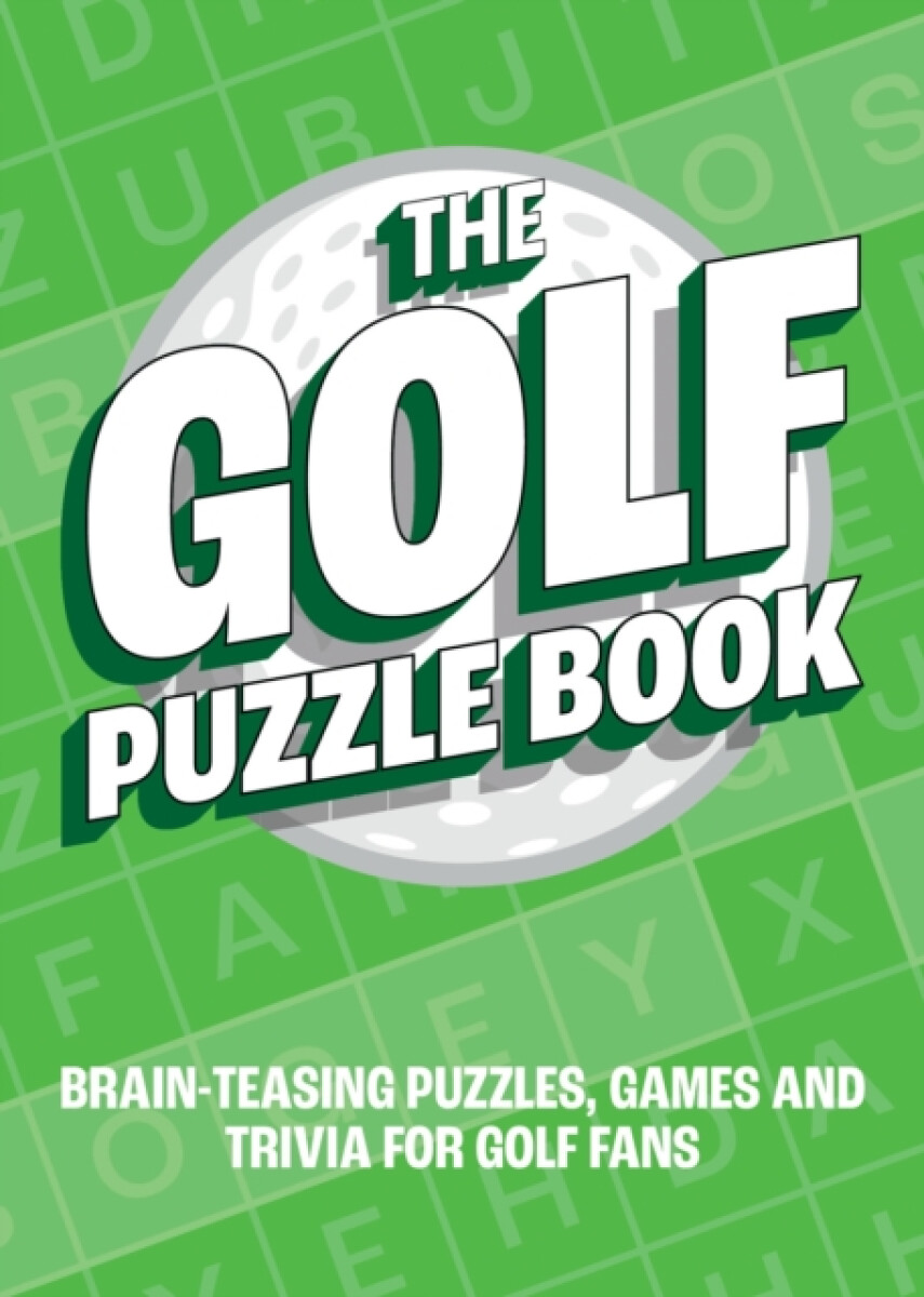 Kniha Golf Puzzle Book