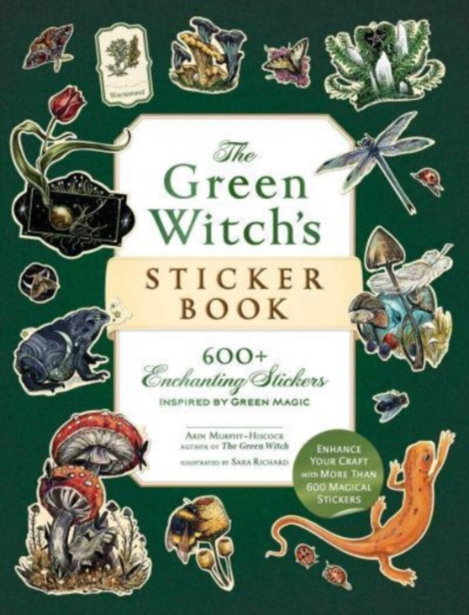 Kniha Green Witch's Sticker Book