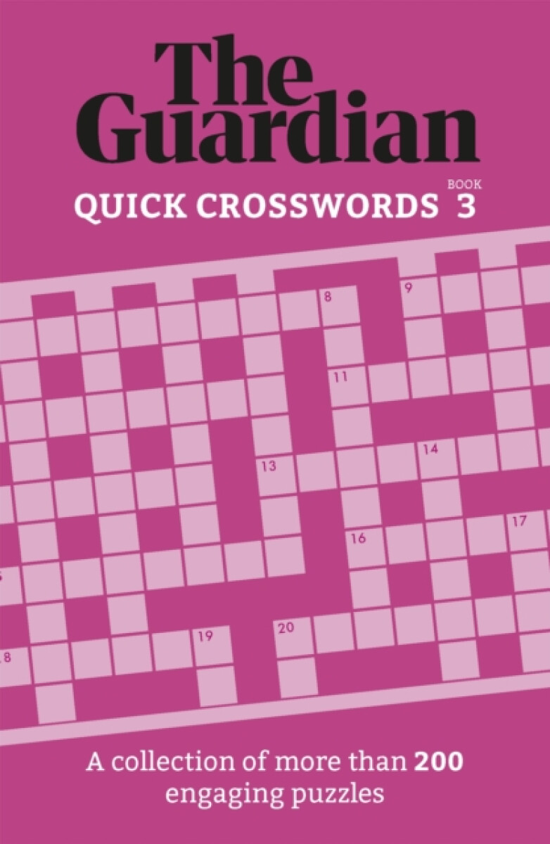 Kniha Guardian Quick Crosswords 3