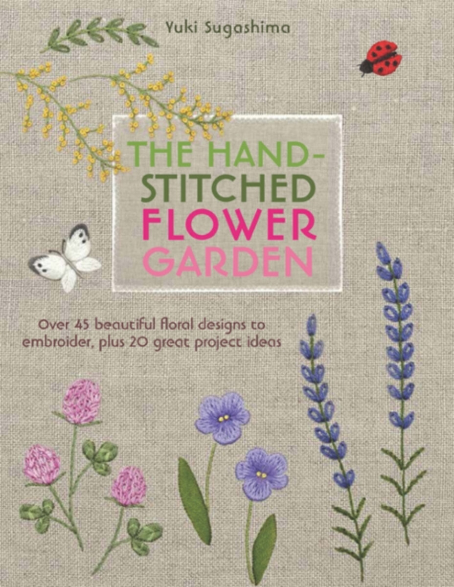 Kniha Hand-Stitched Flower Garden