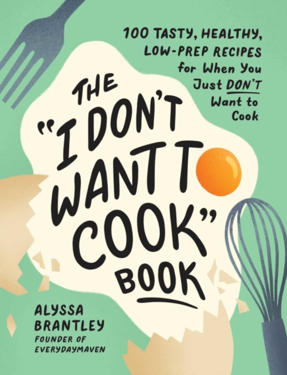 Kniha "I Don't Want to Cook" Book