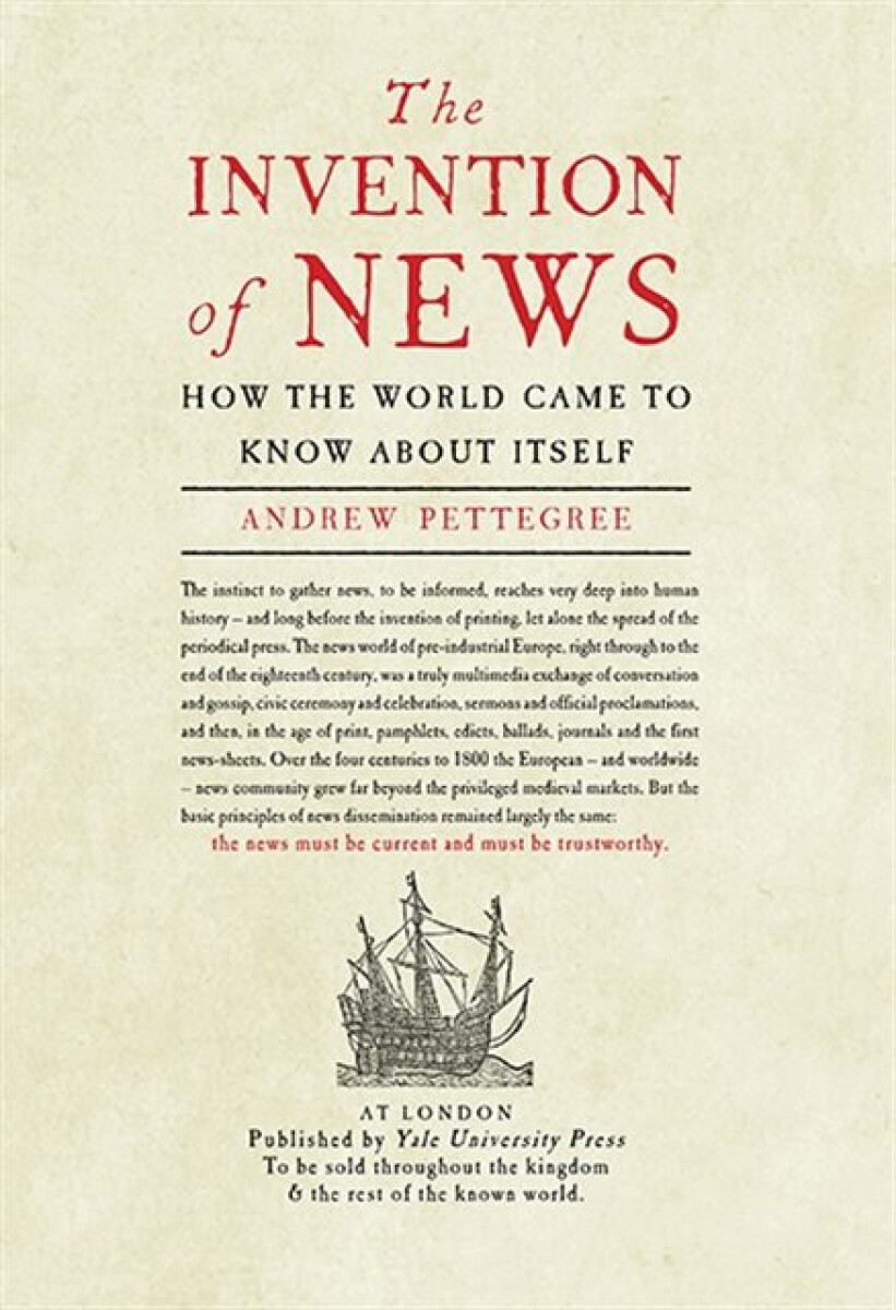 Kniha Invention of News