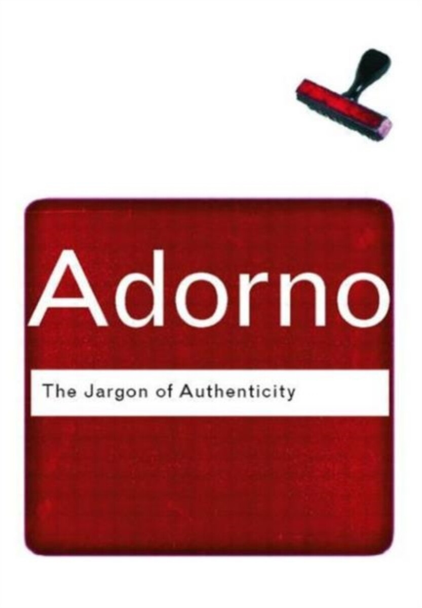 Kniha Jargon of Authenticity