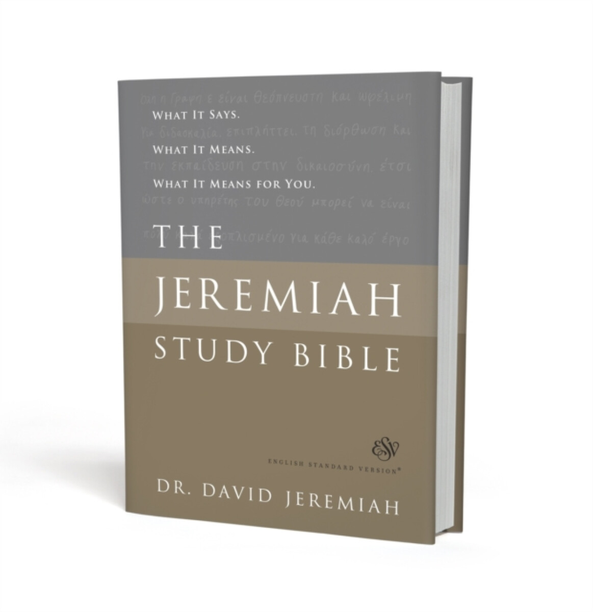 The Jeremiah Study Bible, ESV - Dr. David Jeremiah