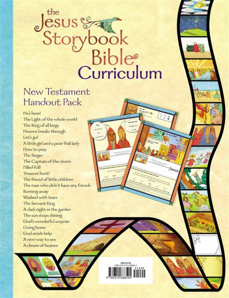 Kniha Jesus Storybook Bible Curriculum Kit Handouts, New Testament