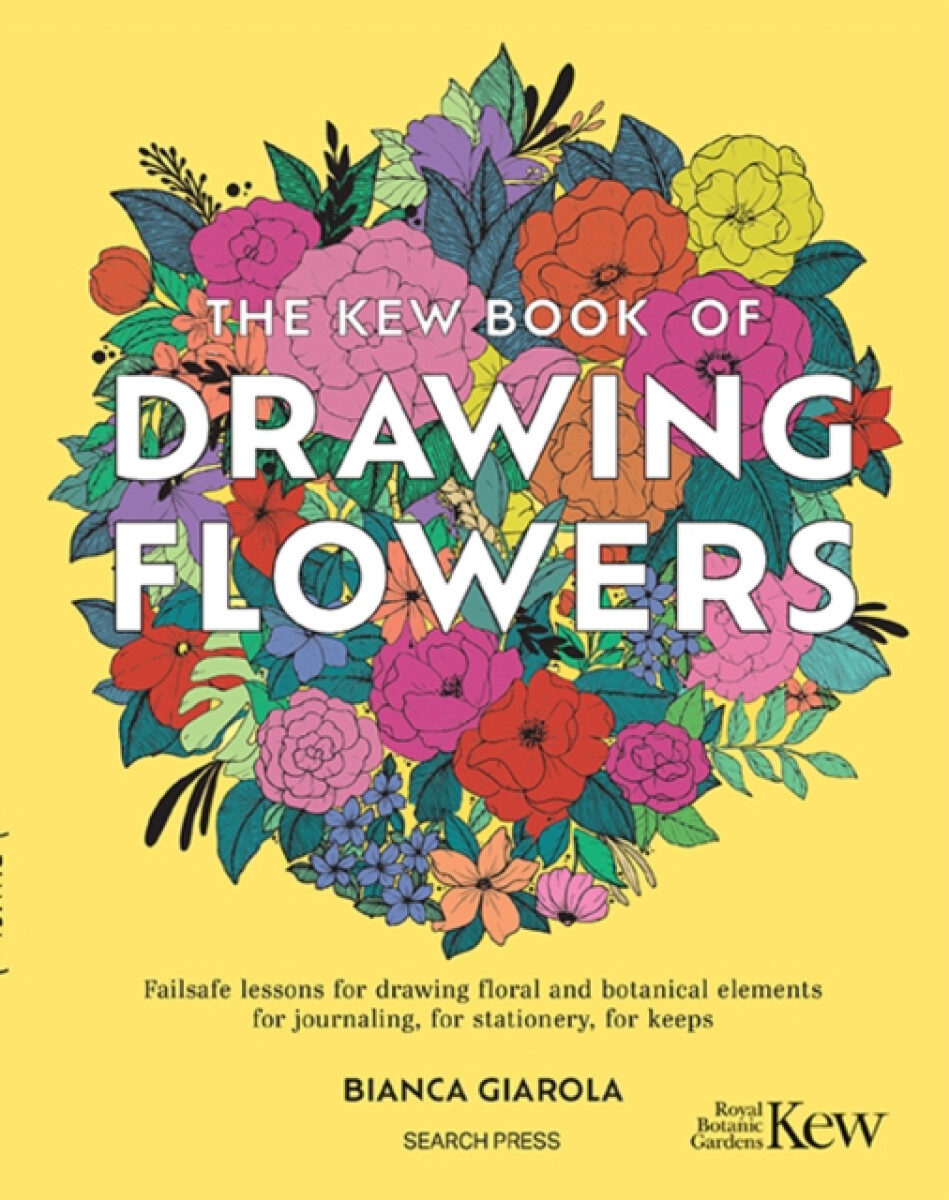 Kniha Kew Book of Drawing Flowers