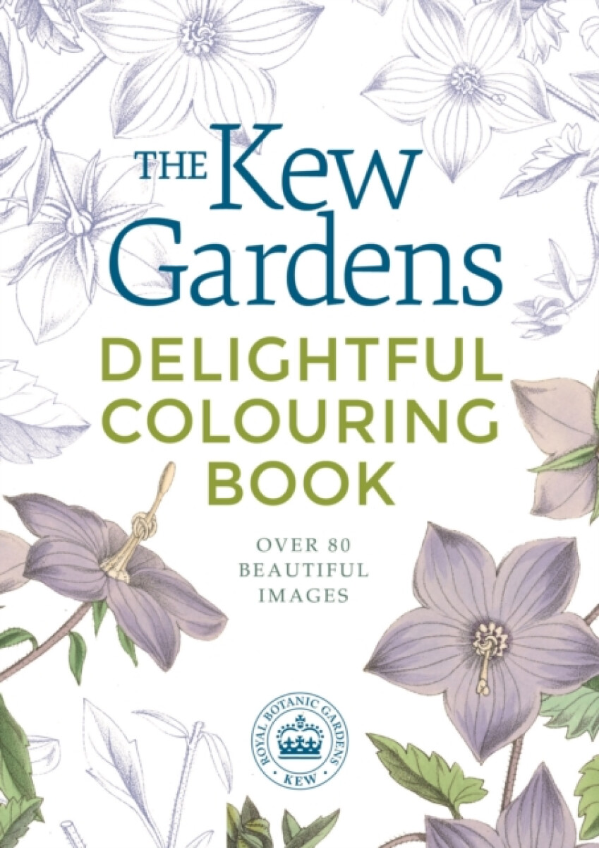 Kniha Kew Gardens Delightful Colouring Book