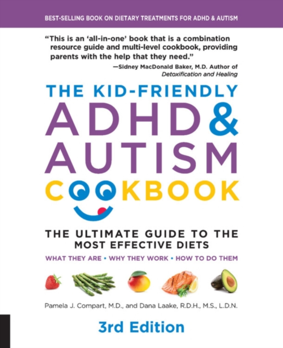 Kniha Kid-Friendly ADHD a Autism Cookbook, 3rd edition