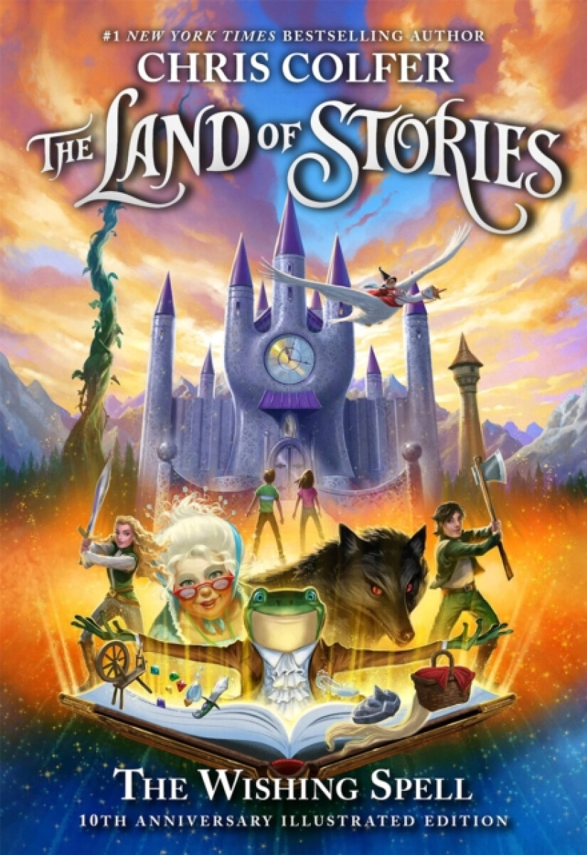 Kniha The Land of Stories: The Wishing Spell 10th Anniversary Illustrated Edition