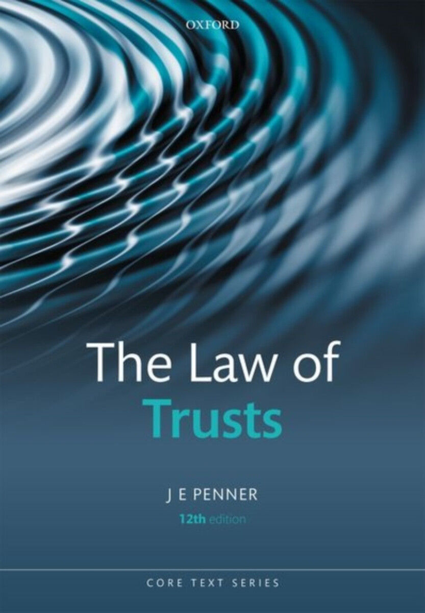 Kniha Law of Trusts