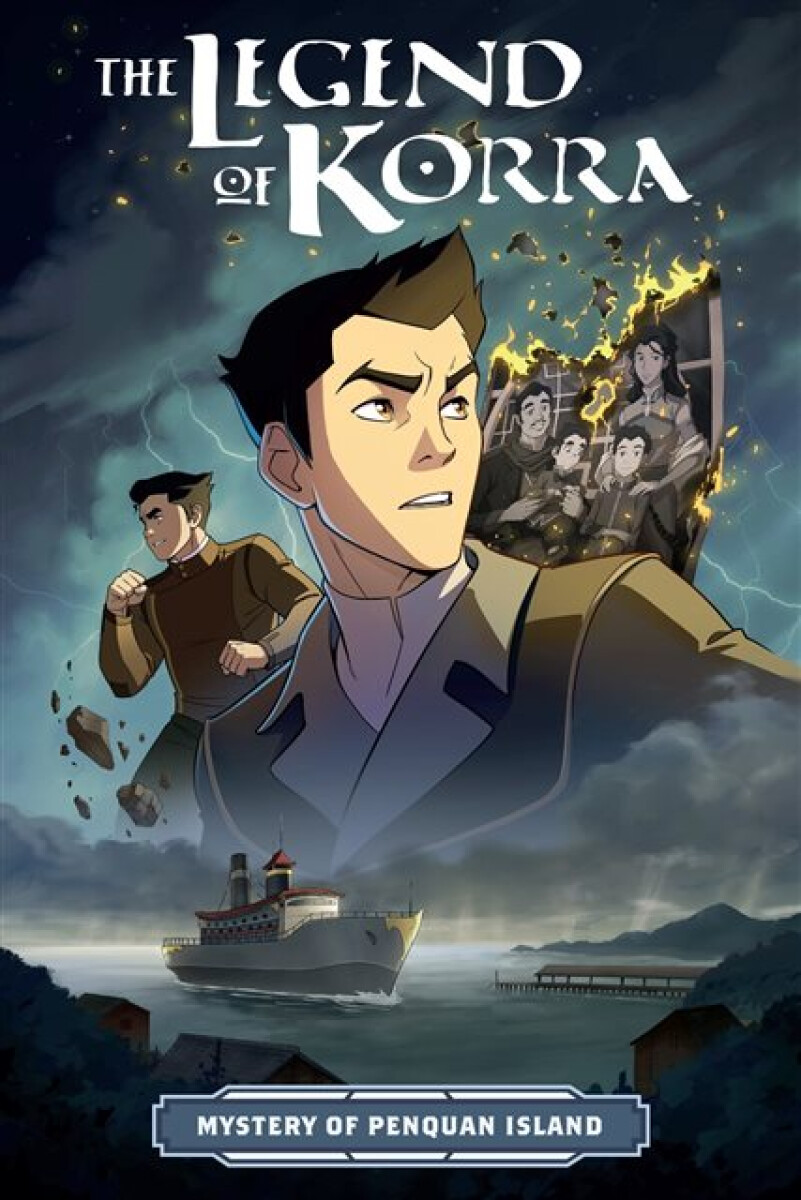 Kniha Legend of Korra: The Mystery of Penquan Island