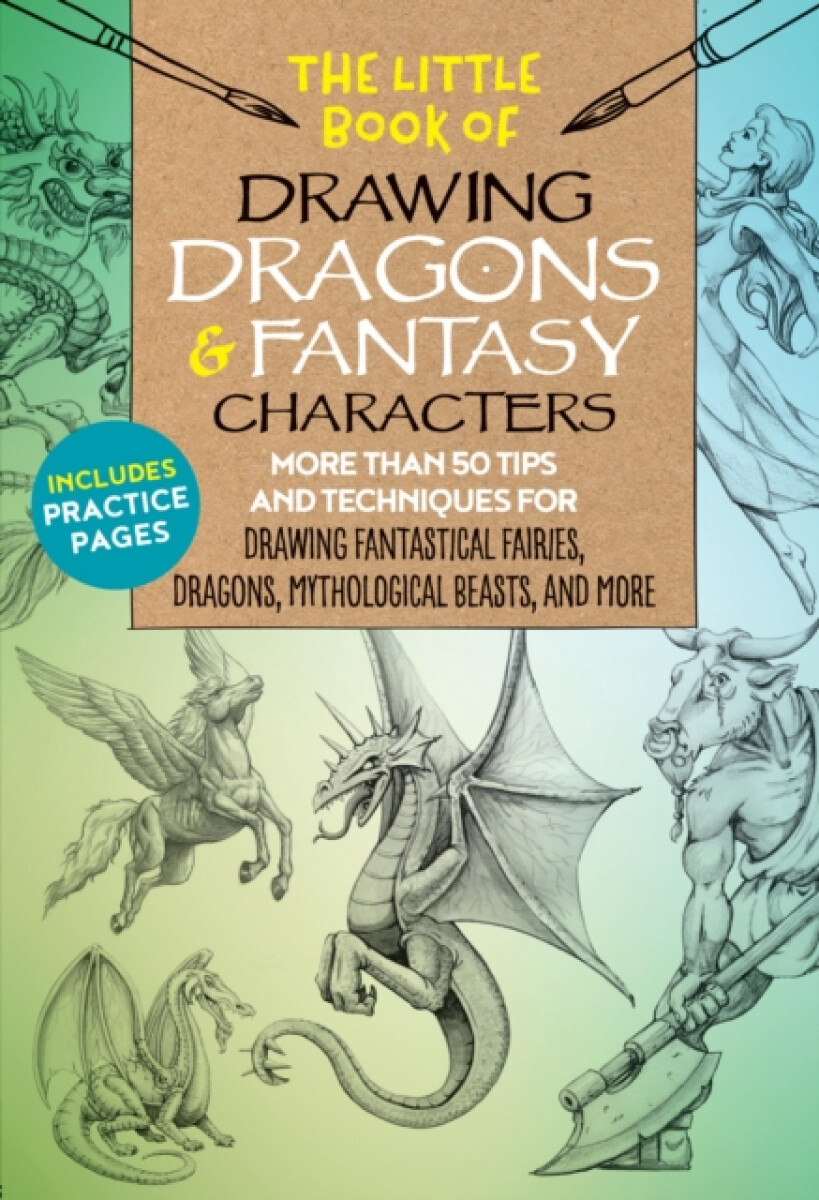 Kniha Little Book of Drawing Dragons a Fantasy Characters