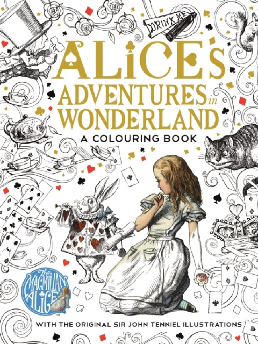 Kniha Alice's Adventures in Wonderland: A Colouring Book