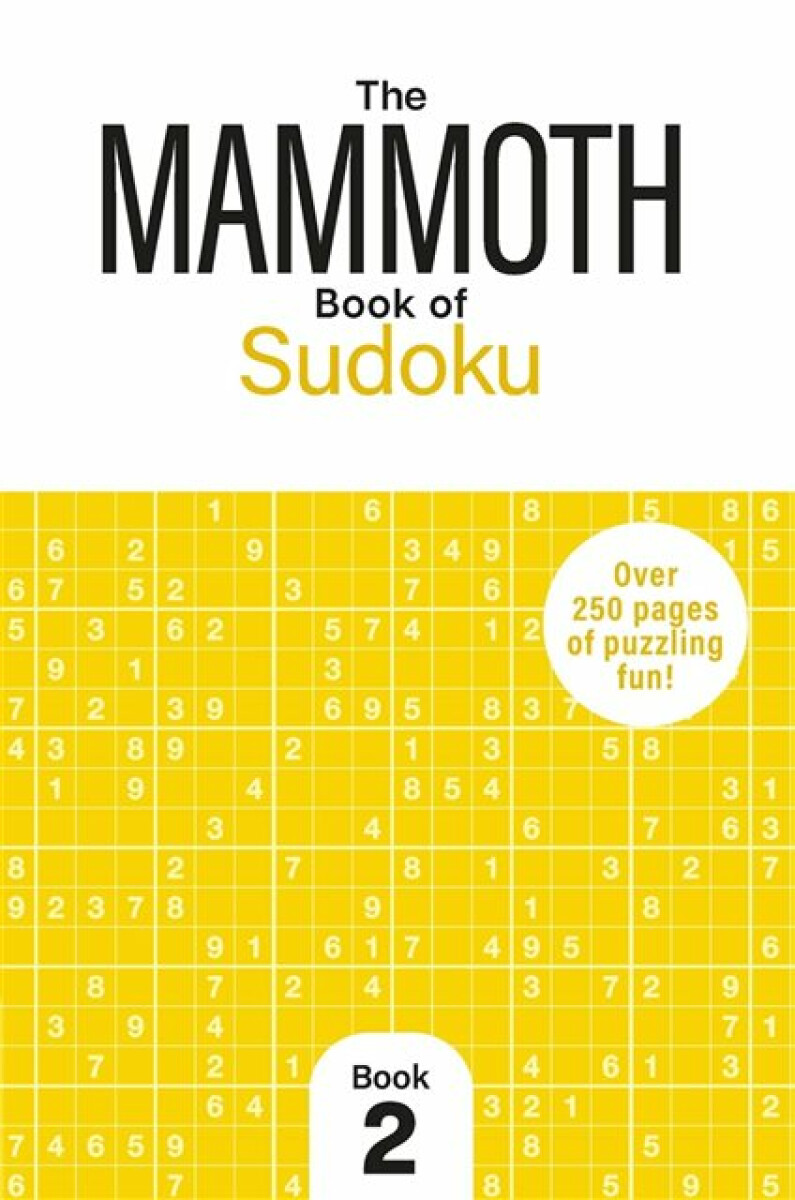 Kniha Mammoth Book of Sudoku 2
