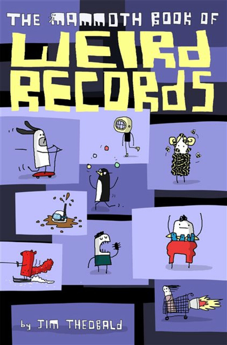 Kniha Mammoth Book Of Weird Records