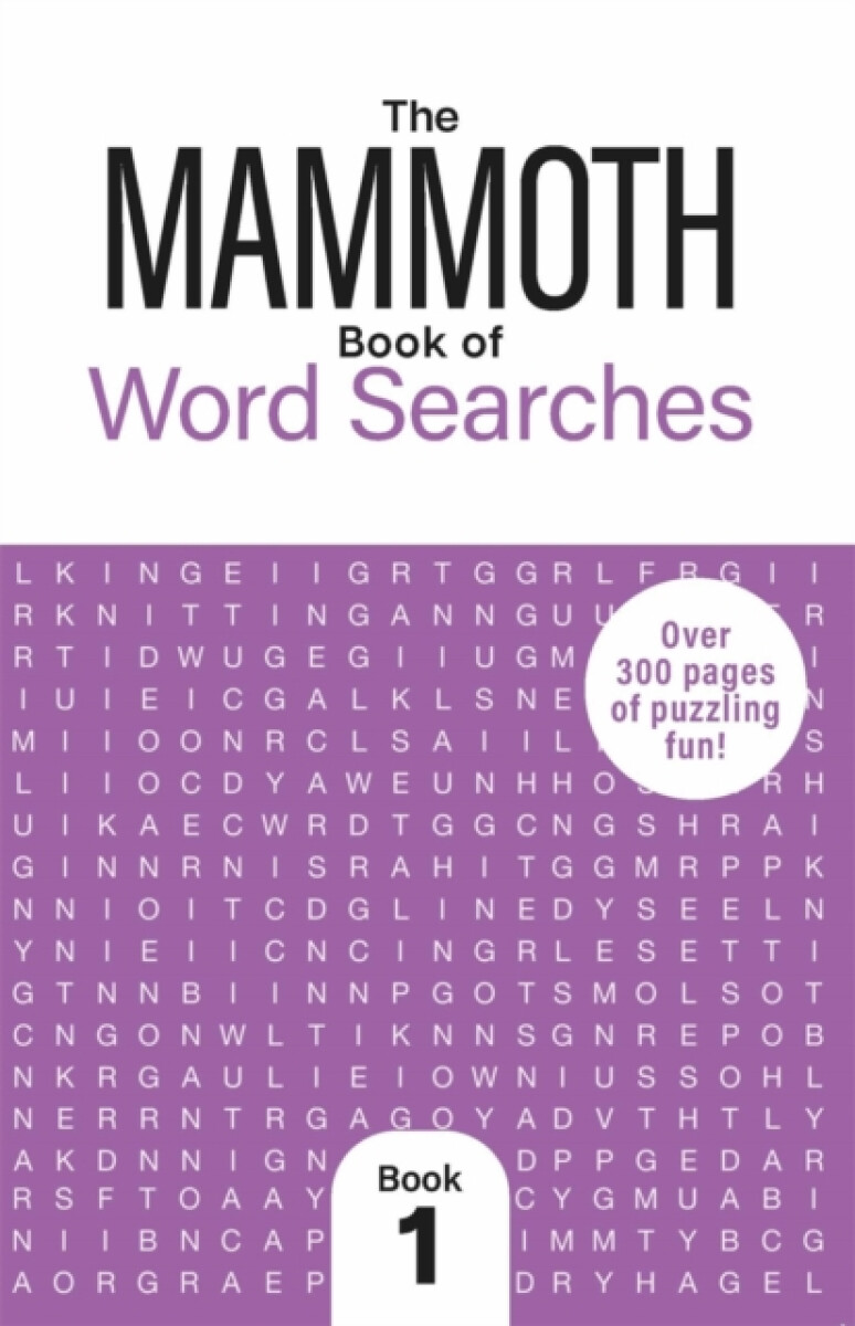 Kniha Mammoth Book of Word Searches 1