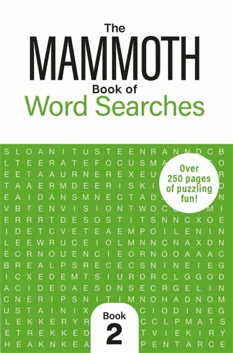 Kniha Mammoth Book of Word Searches 2