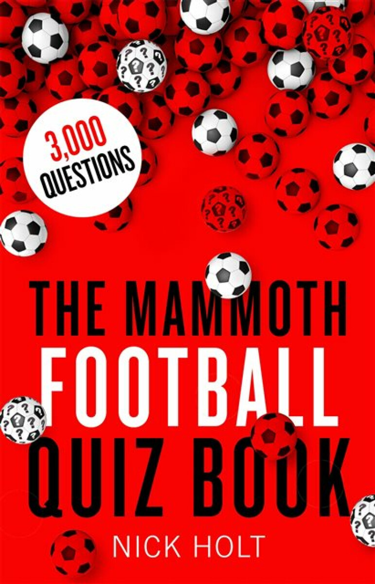 Kniha Mammoth Football Quiz Book