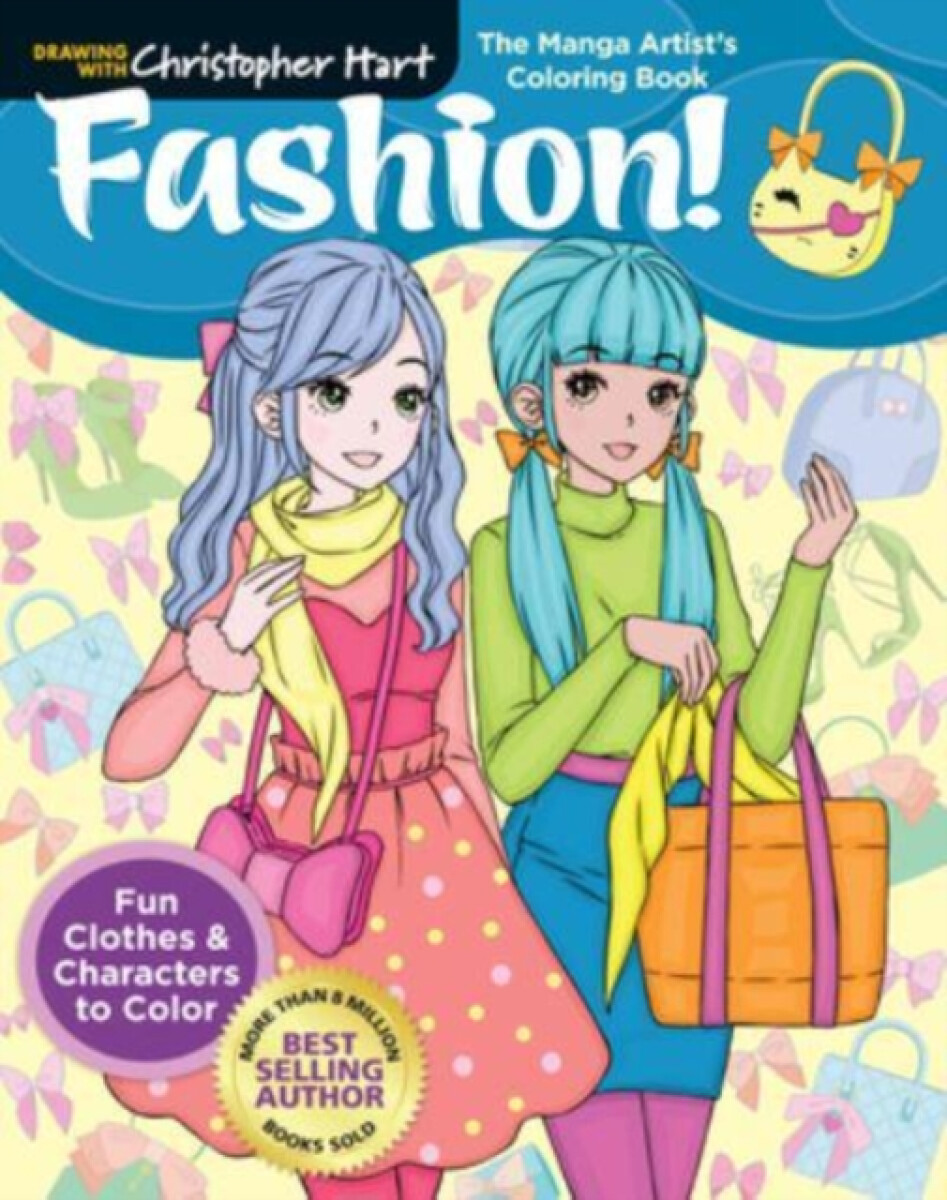 Kniha Manga Artist's Coloring Book: Fashion!