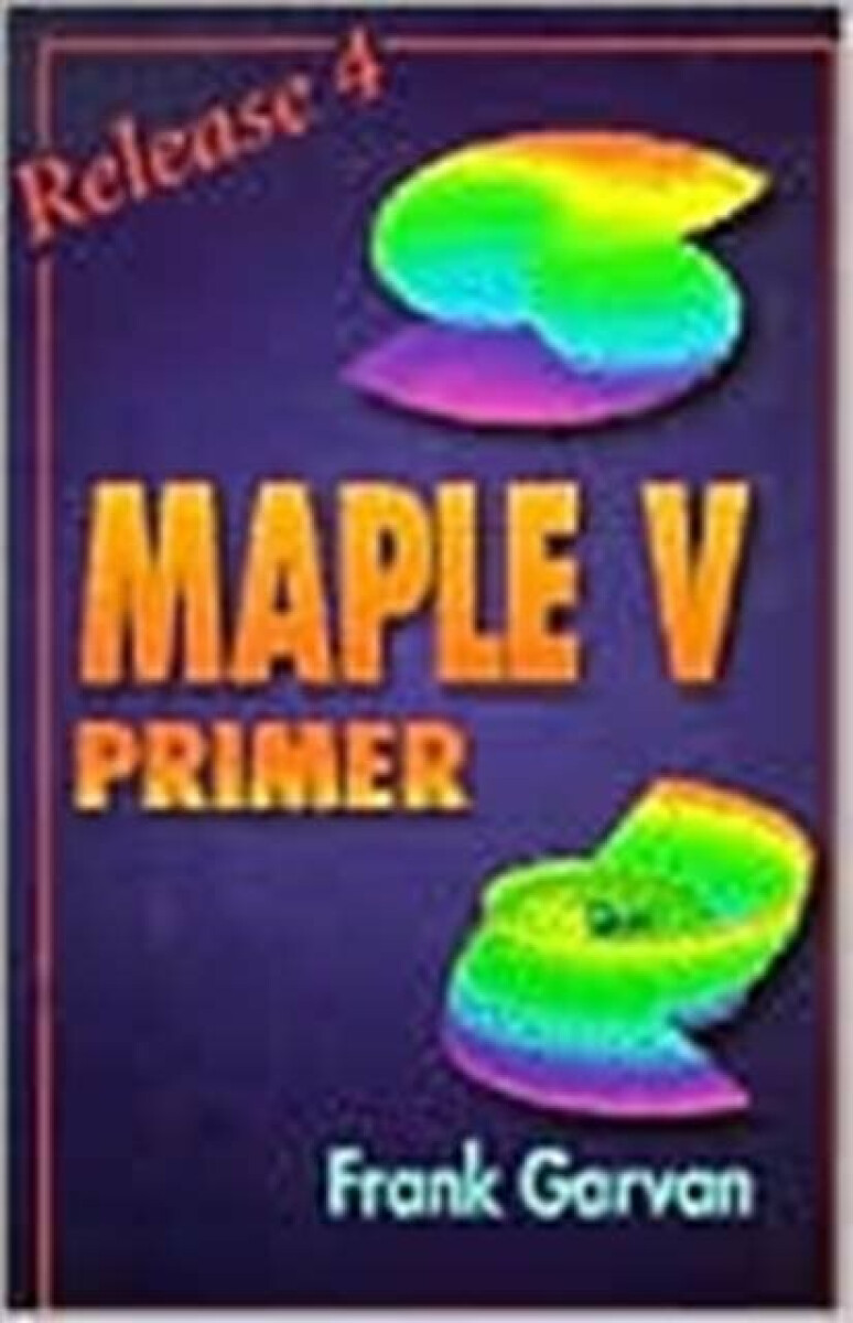 Kniha Maple V Primer, Release 4
