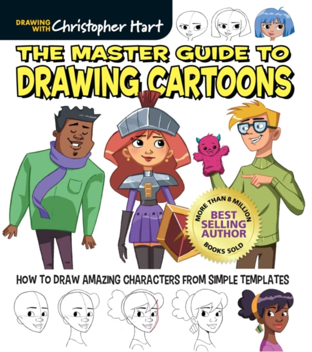 Kniha Master Guide to Drawing Cartoons