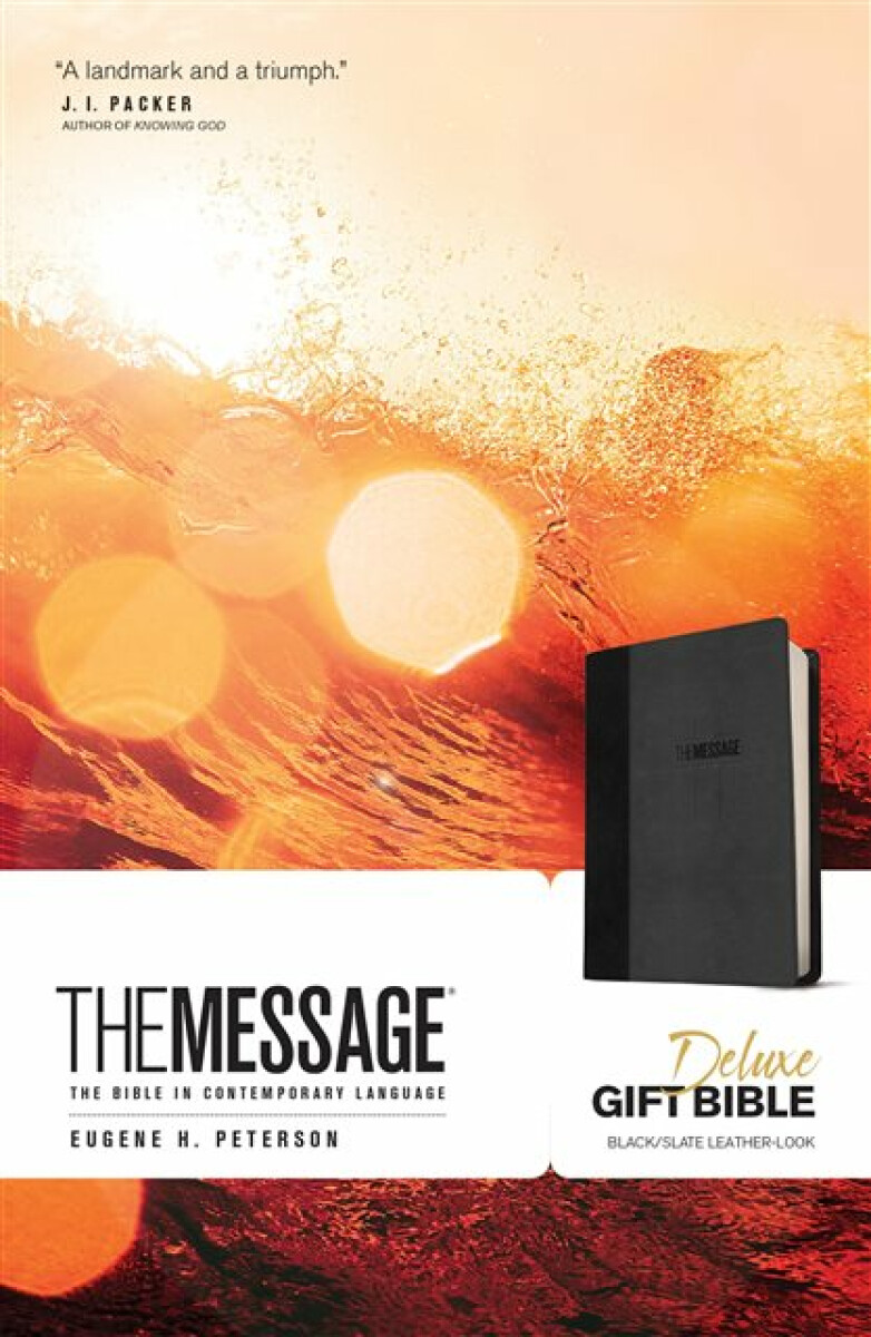 Kniha Message Deluxe Gift Bible