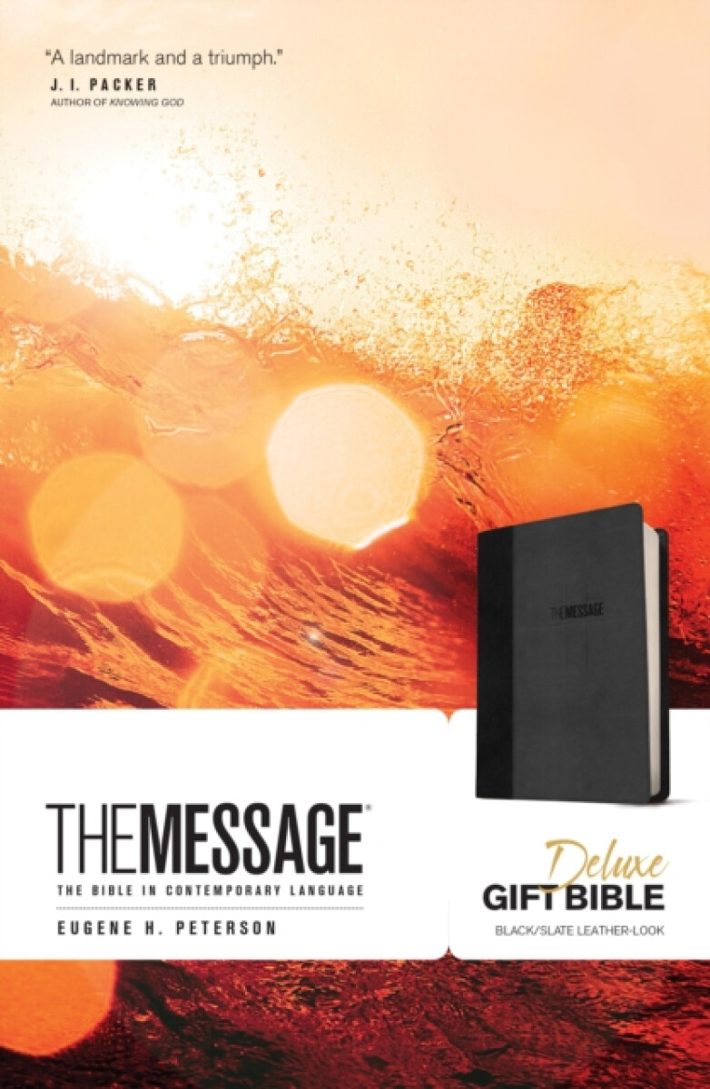 Kniha Message Deluxe Gift Bible