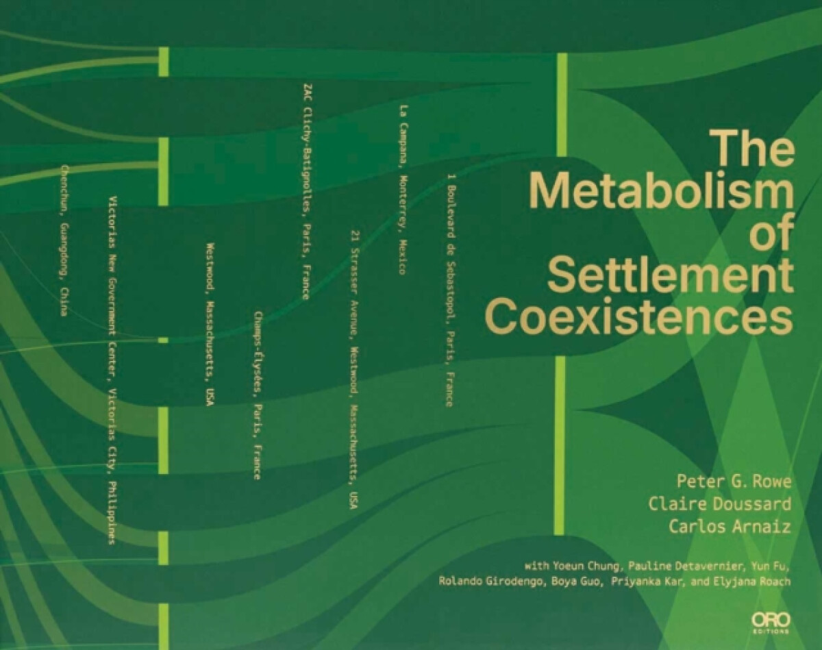 Kniha Metabolism of Settlement Coexistences
