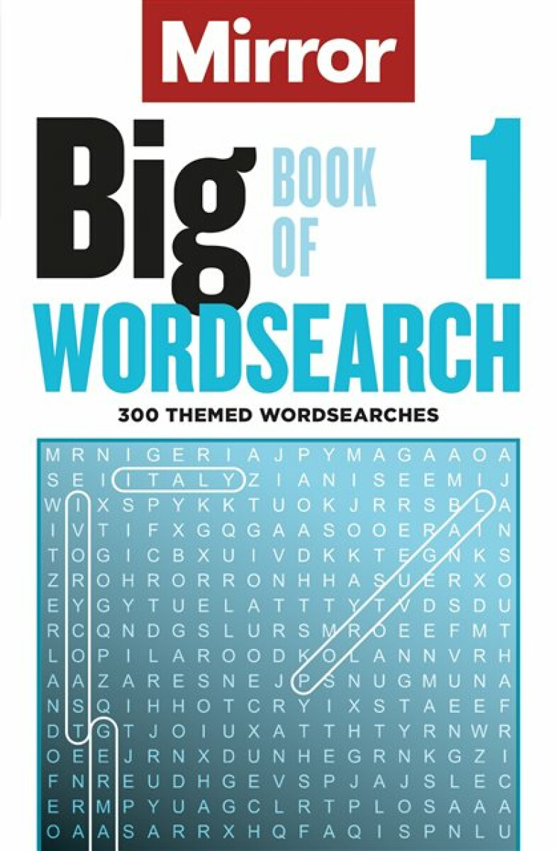 Kniha Mirror: Big Book of Wordsearch 1