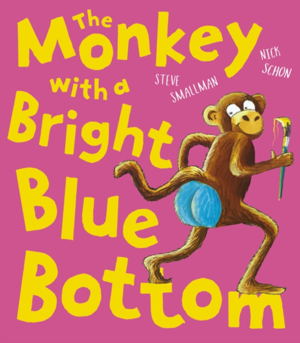 Kniha Monkey with a Bright Blue Bottom