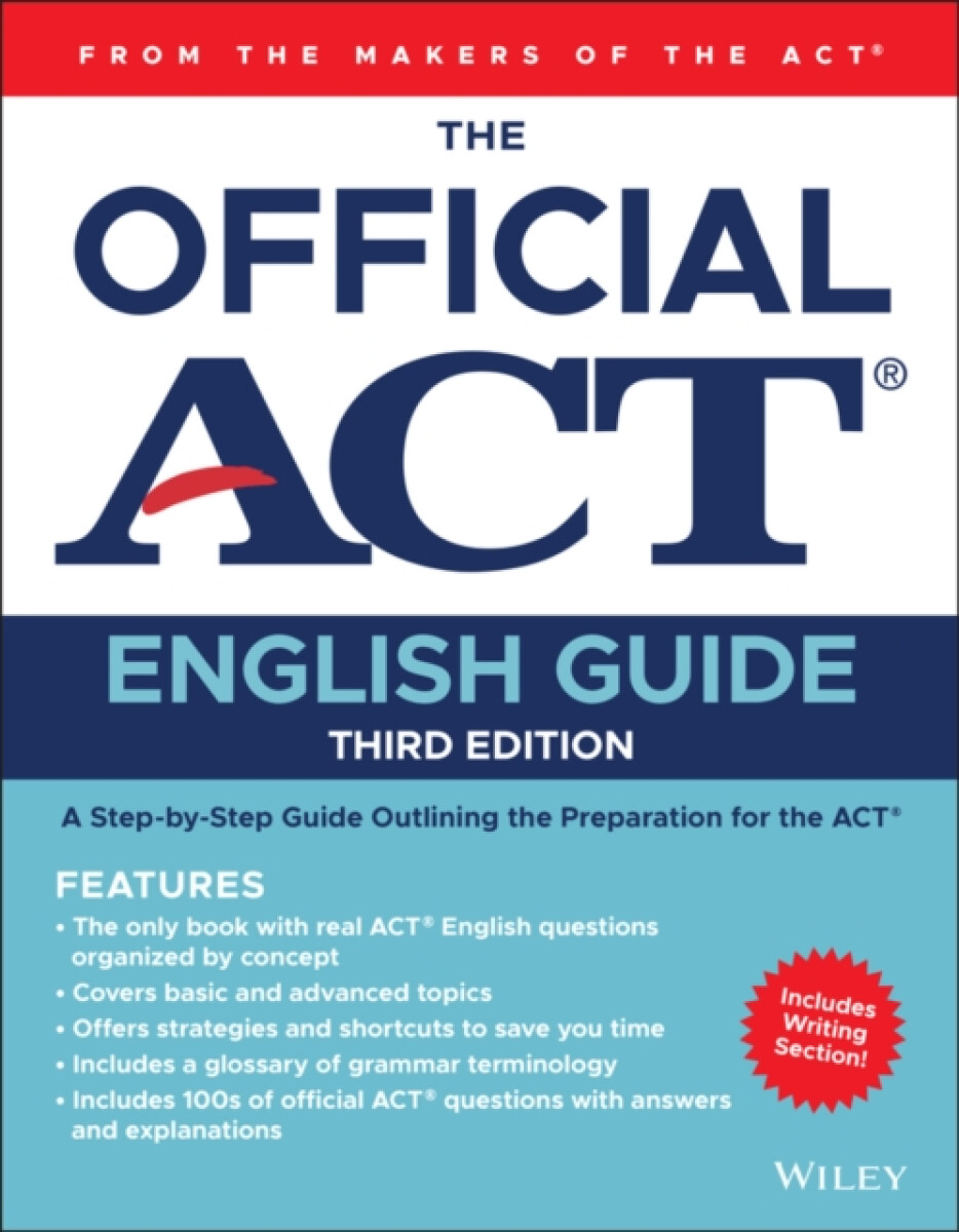 Kniha The Official ACT English Guide