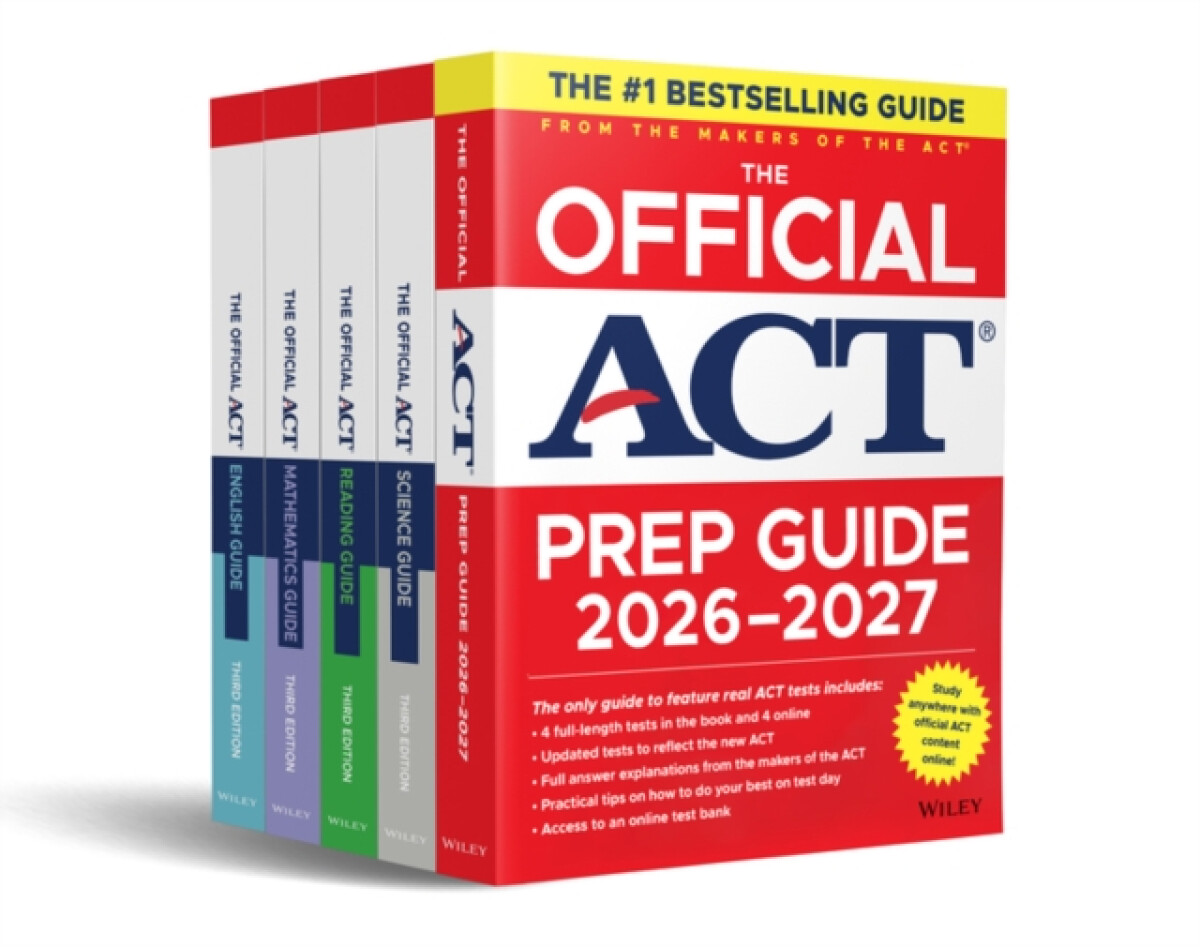Kniha The Official ACT Prep & Subject Guides 2026-2027 Complete Set