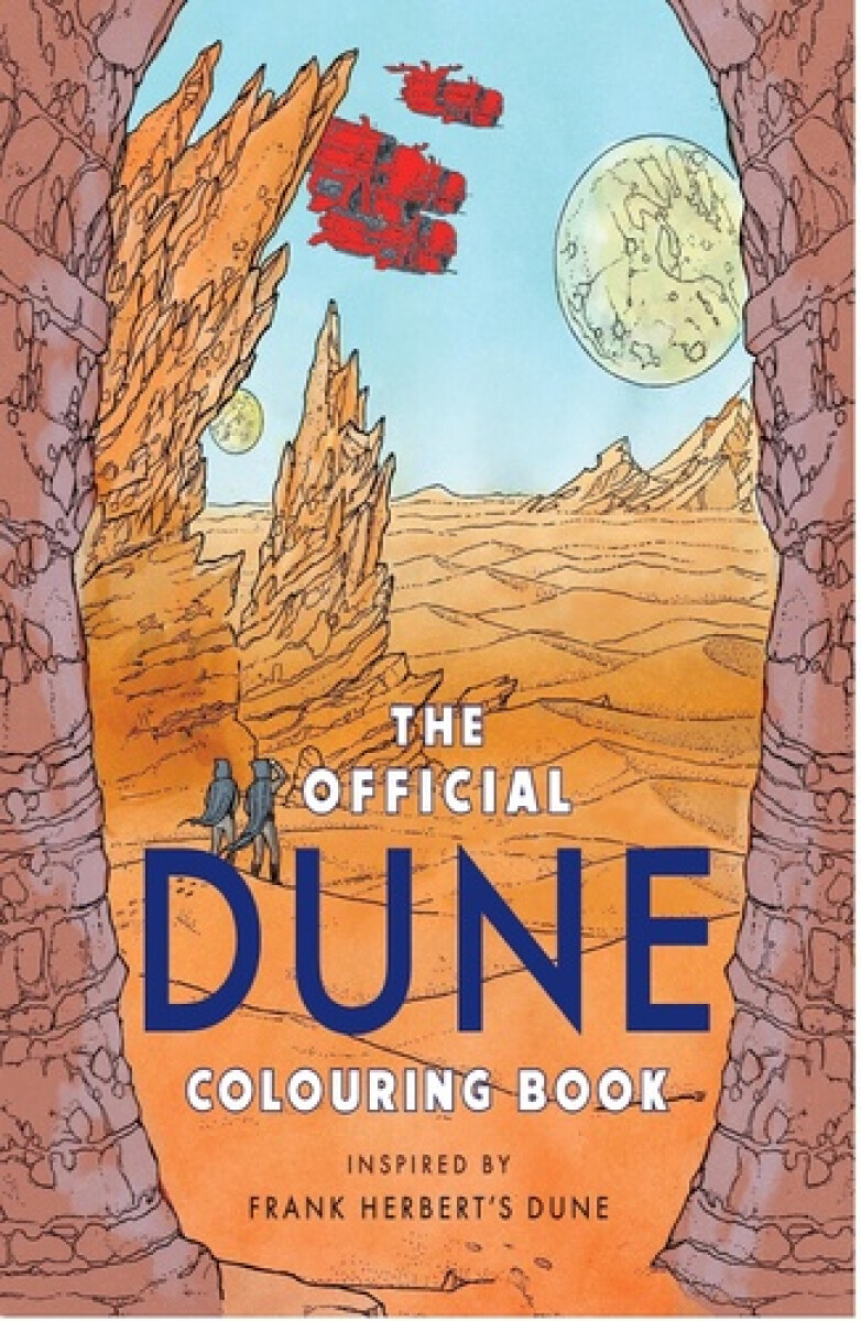 Kniha Official Dune Colouring Book