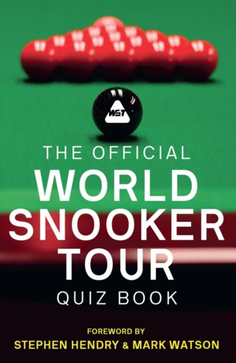 Kniha Official World Snooker Tour Quiz Book