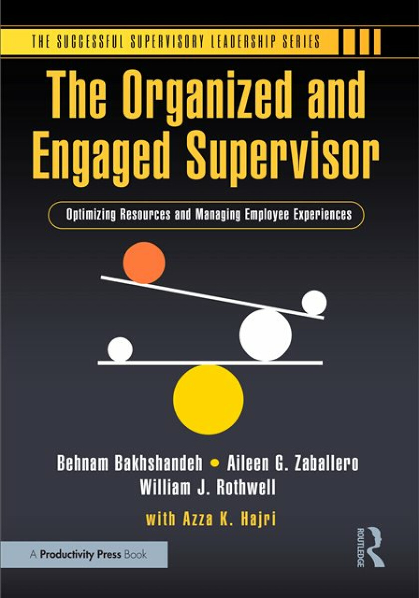 Kniha Organized and Engaged Supervisor