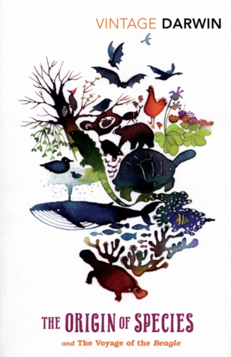 Kniha Origin of Species and the Voyage of the Beagle