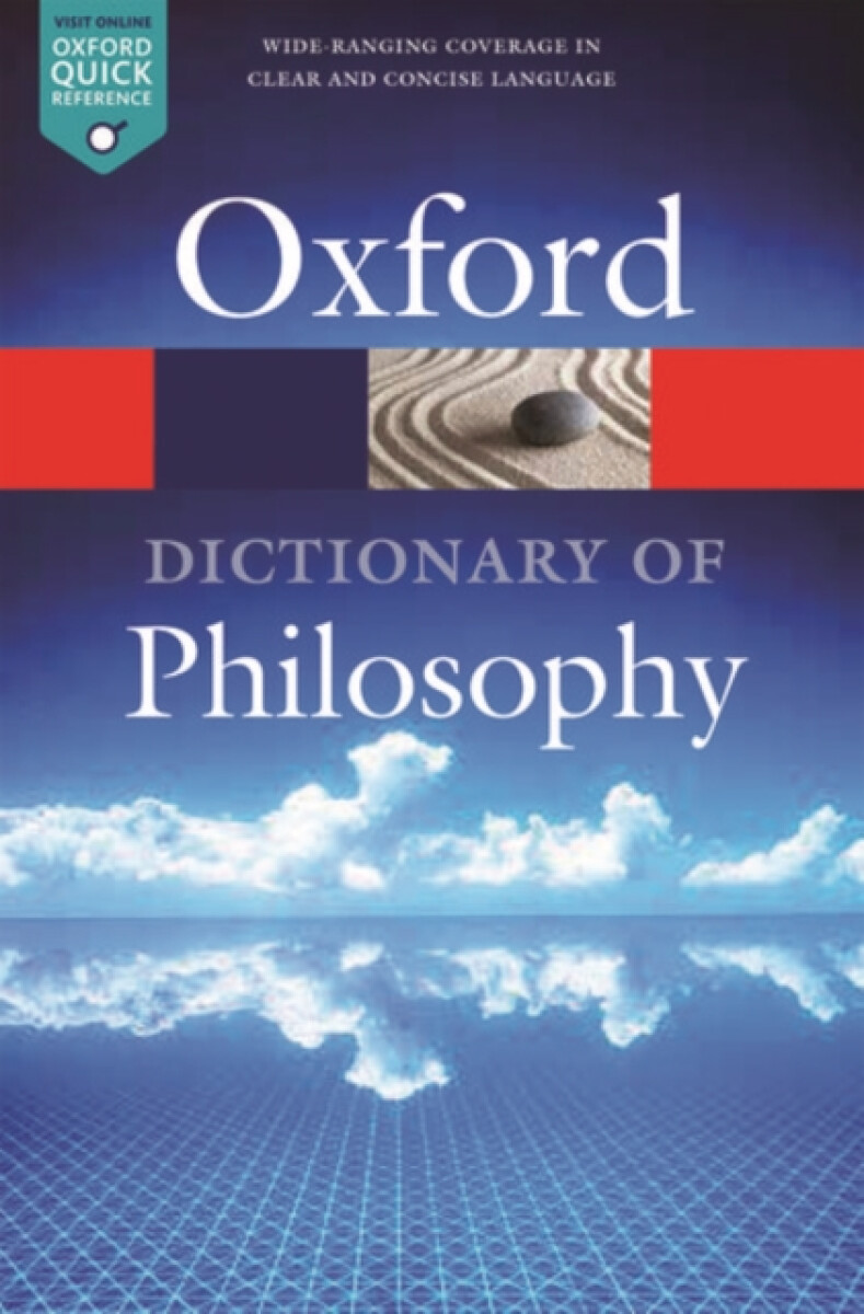 Kniha Oxford Dictionary of Philosophy